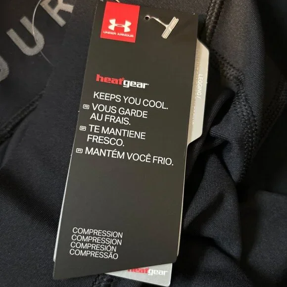 NWT UNDER ARMOUR XLT Heatgear Armour Full-Length Compression Leggings Base Layer - Picture 6 of 8